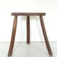 Tripod wood stool