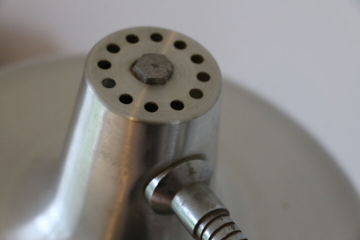 Table lamp XXL chrome steel 640mm