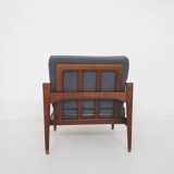 Teak lounge chair by Illum Wikkelso model EK for Niels Eilersen, Denmark 1960's