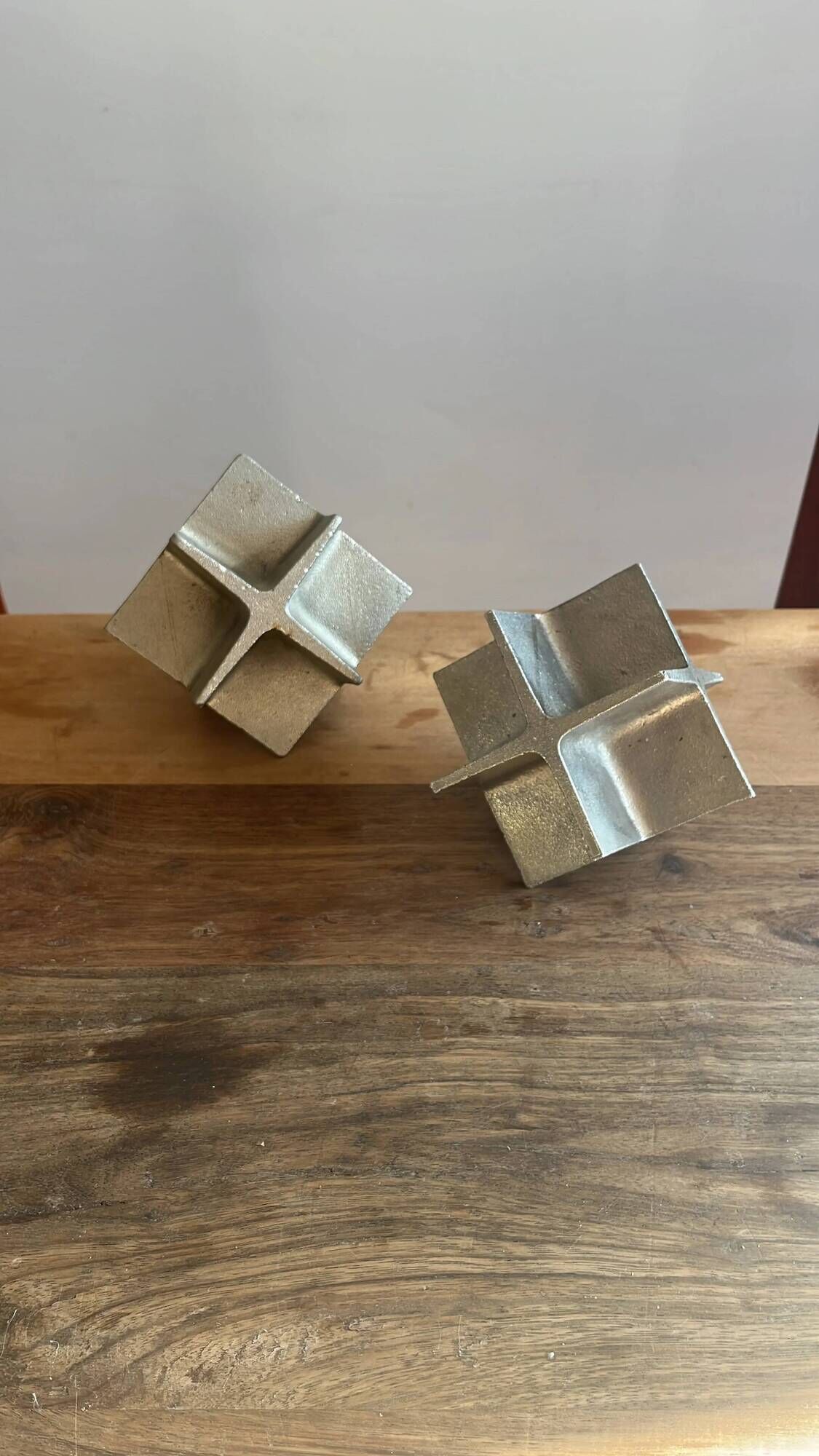 Bookends Carl Auböck III — model 5403, set of two