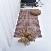 red small kilim carpet  73x163 hand made in Turkey,red carpet for corridor