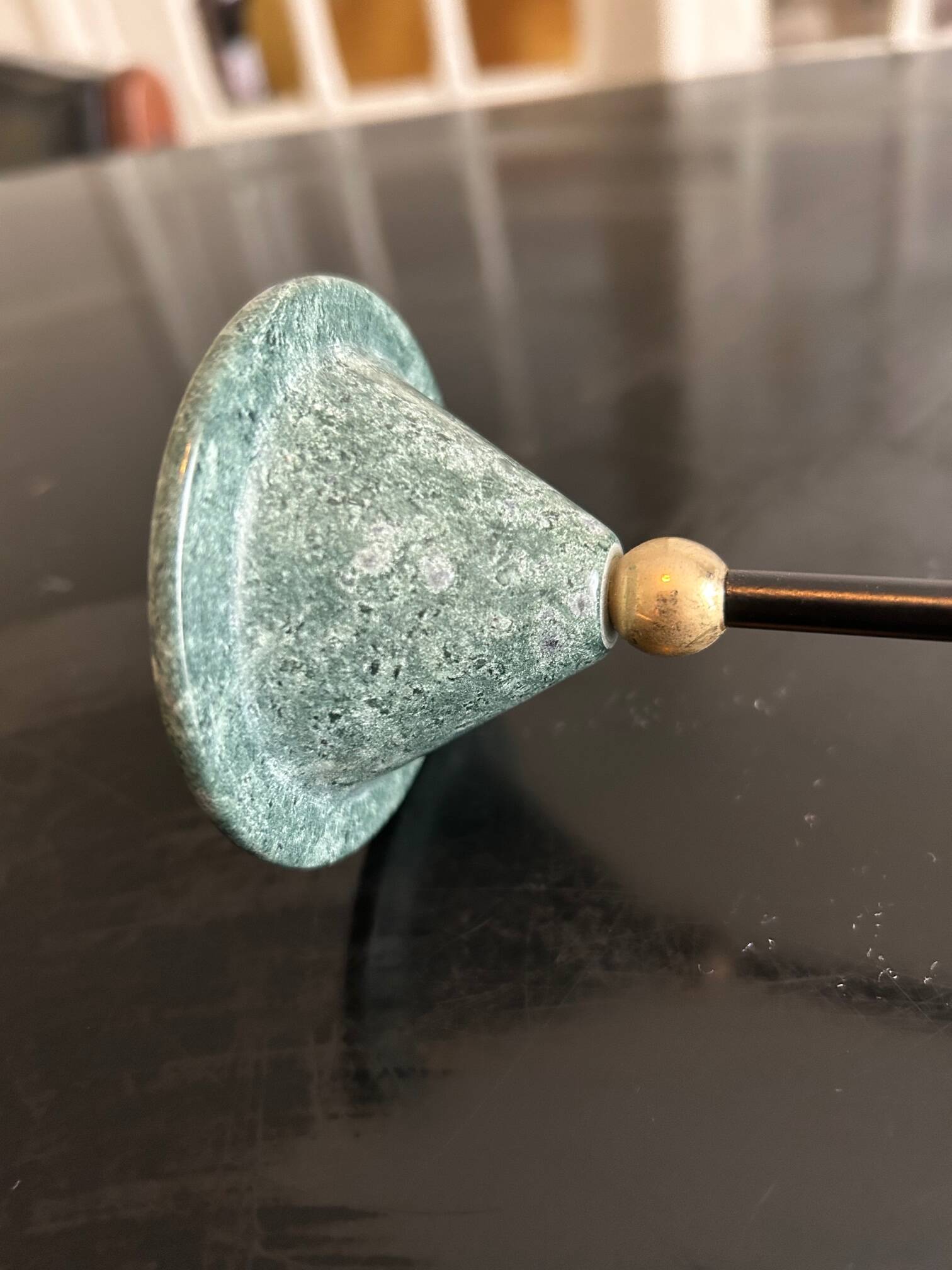 Christian de Beaumont marble candle holder