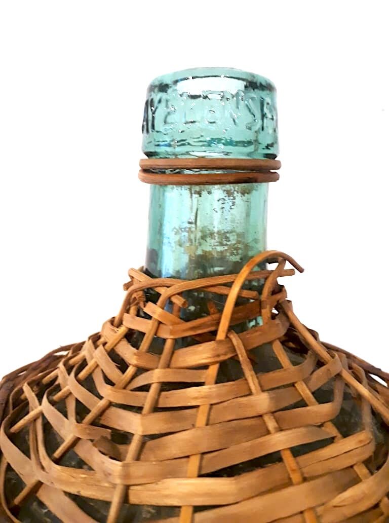 Dame jeanne écrin osier