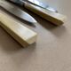 Set of 12 old Nogent knives