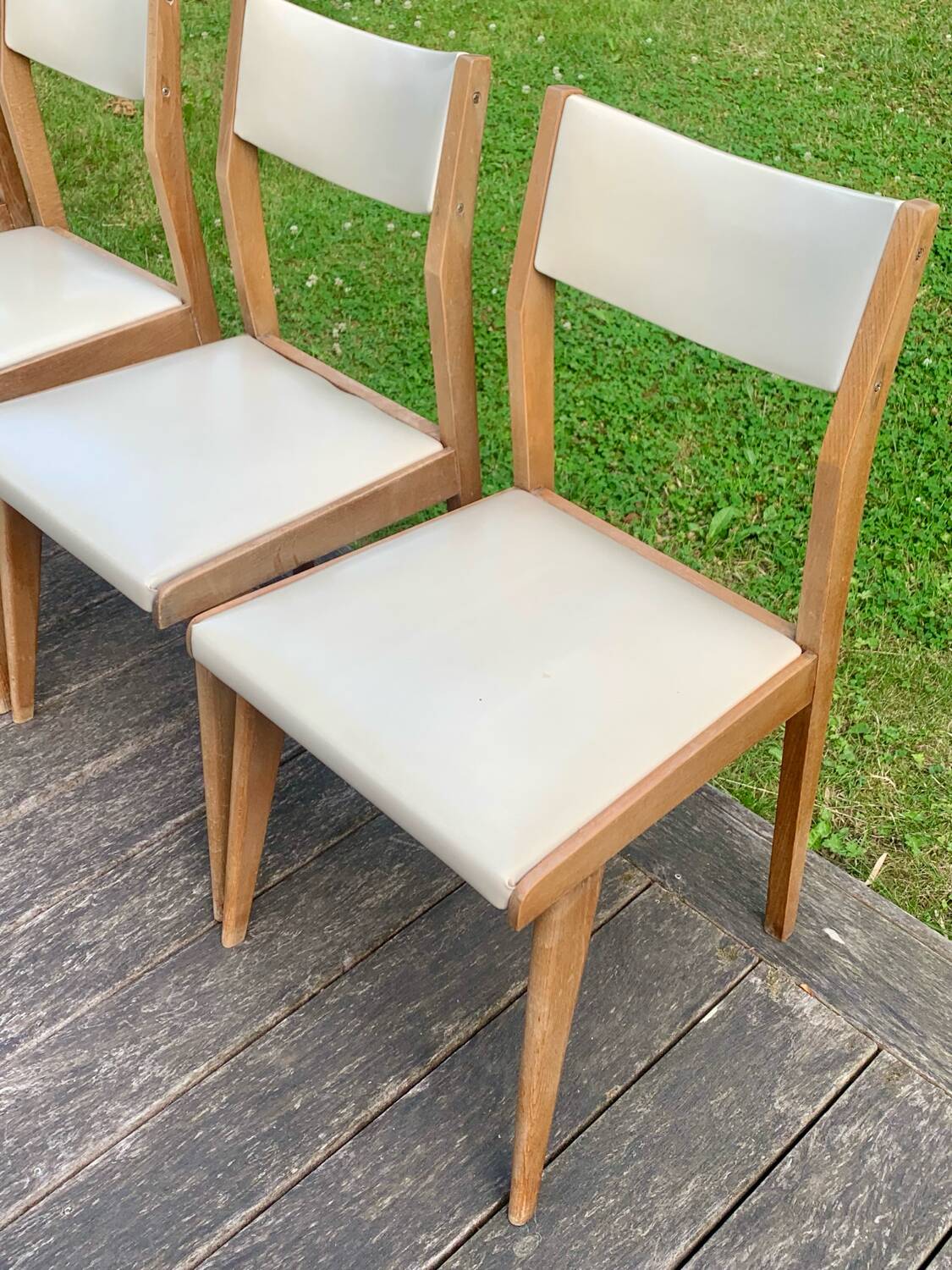 4 Vintage Scandinavian Chairs