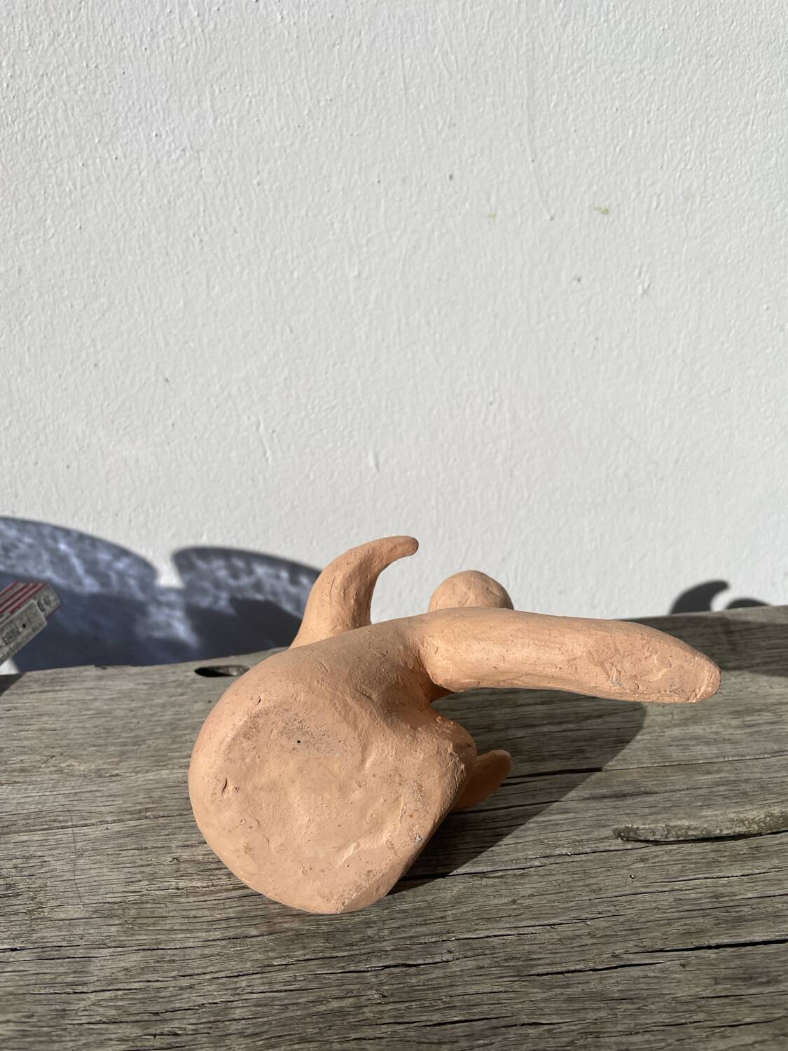 Terracotta sculpture figurine of a woman