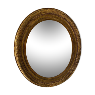 Golden mirror 70x81cm