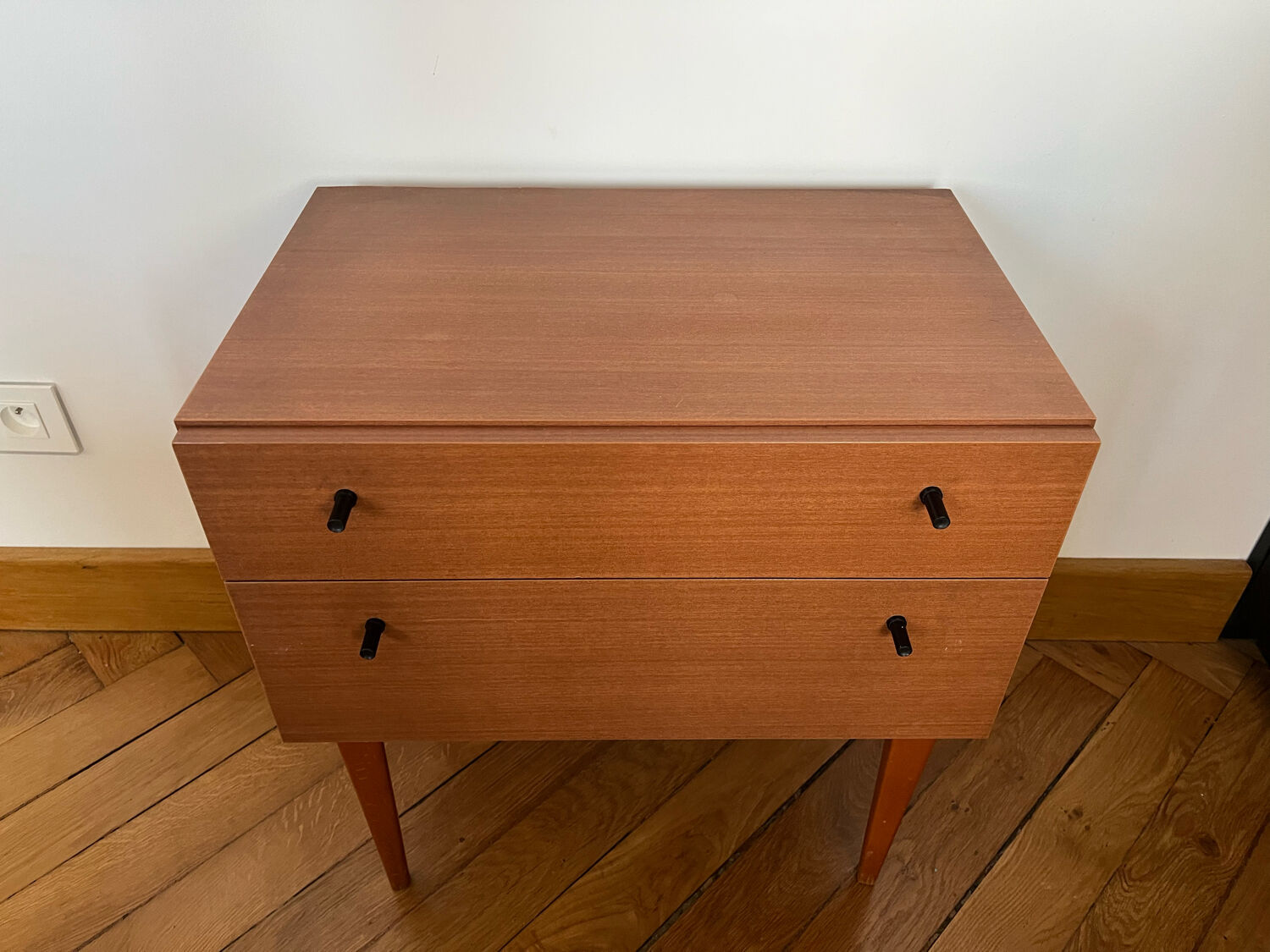 Scandinavian-style bedside table