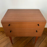 Scandinavian-style bedside table