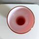 Opaline Florence vase, Pop Art, made in Italy, 1970's