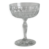 Presentation glass in worked glass
