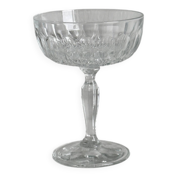 Verre de présentation en verre travaillé