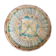 Mokhfia Fez Morocco 18th polychrome earthenware dish 21.7 cm