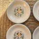 6 assiettes à dessert Salins motifs style Lurçat