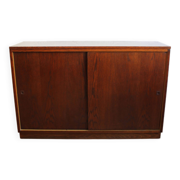 Vintage 1966 Czechoslovak Oak Sideboard by UP Závody