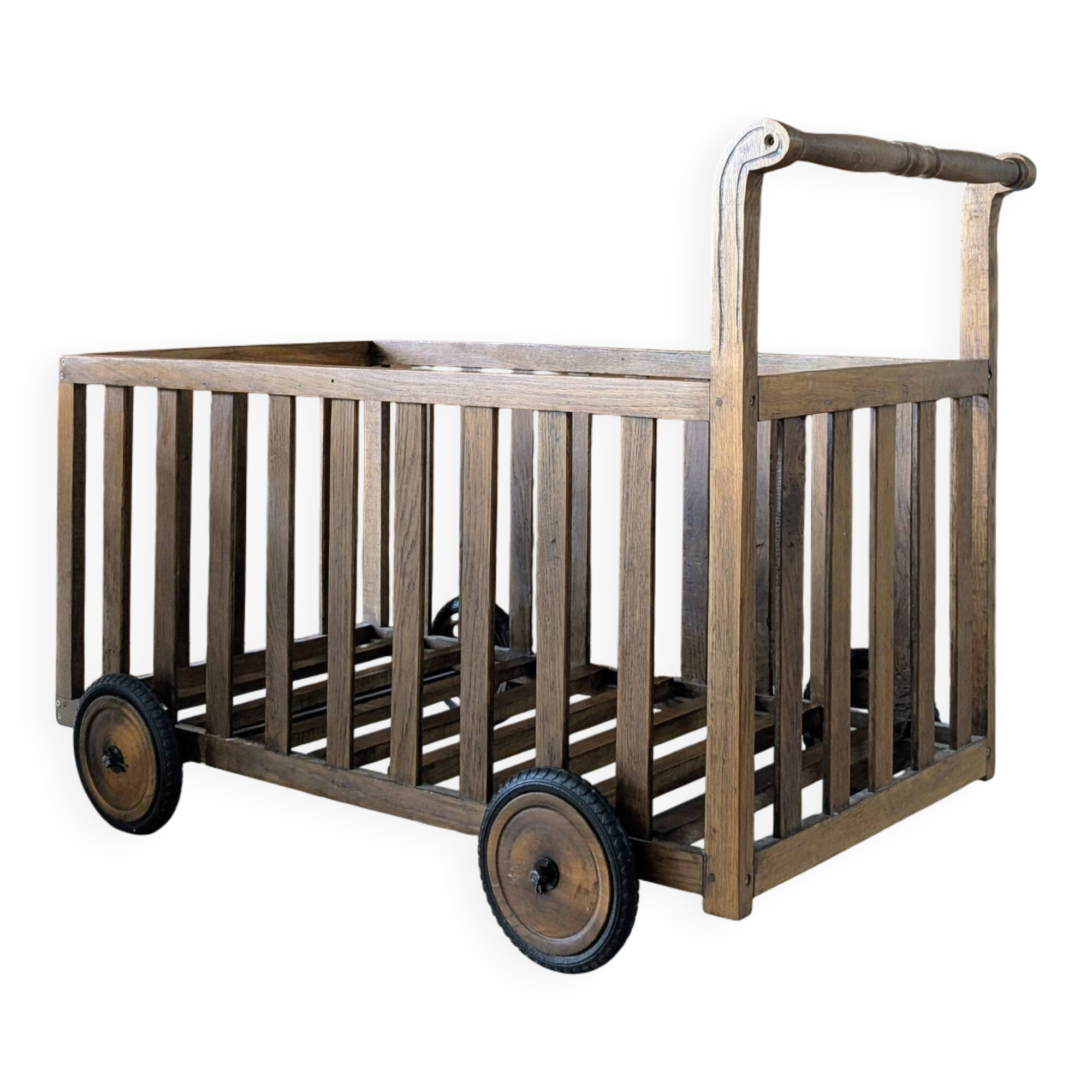 Vintage baby caravan bed