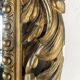 Ancient Florentine mirror – carved and gilded wooden frame – Baroque style