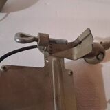 Old industrial articulated workshop lamp