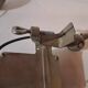 Old industrial articulated workshop lamp