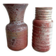 Set of 2 vintage ceramic vases