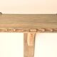 Solid oak wall shelf - Rustic Louis XVI style