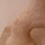 Raw tamegroat wabi sabi pottery sculpture