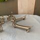 Lot de 6 Porte-couteaux teckel V. Bugatti vintage