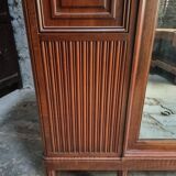 Antique Art Nouveau wardrobe with mirror – Early 20th century