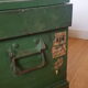 Green wooden box