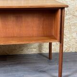 60er 70er Jahre Teak Writing Desk Schreibtisch von Gunnar Nielsen für Tibergaard