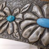 Oval Flower Mirror