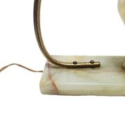 Art Deco bedside lamp, Belgium, 1950s