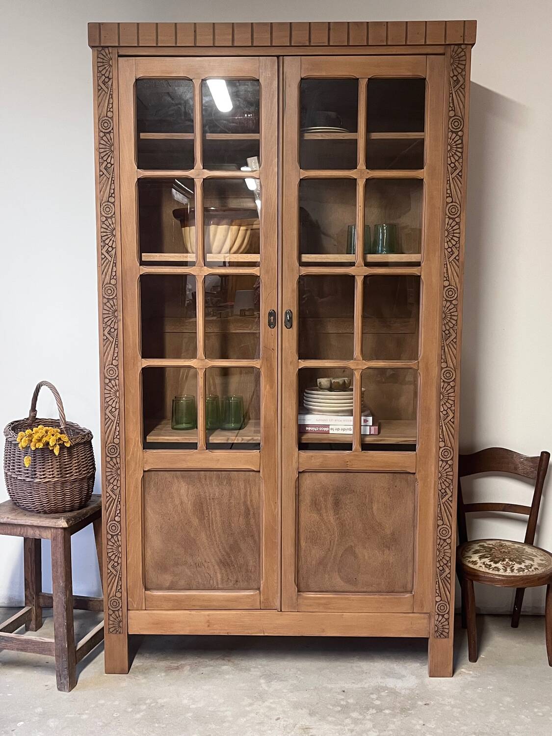 Renovated Art Deco shop window