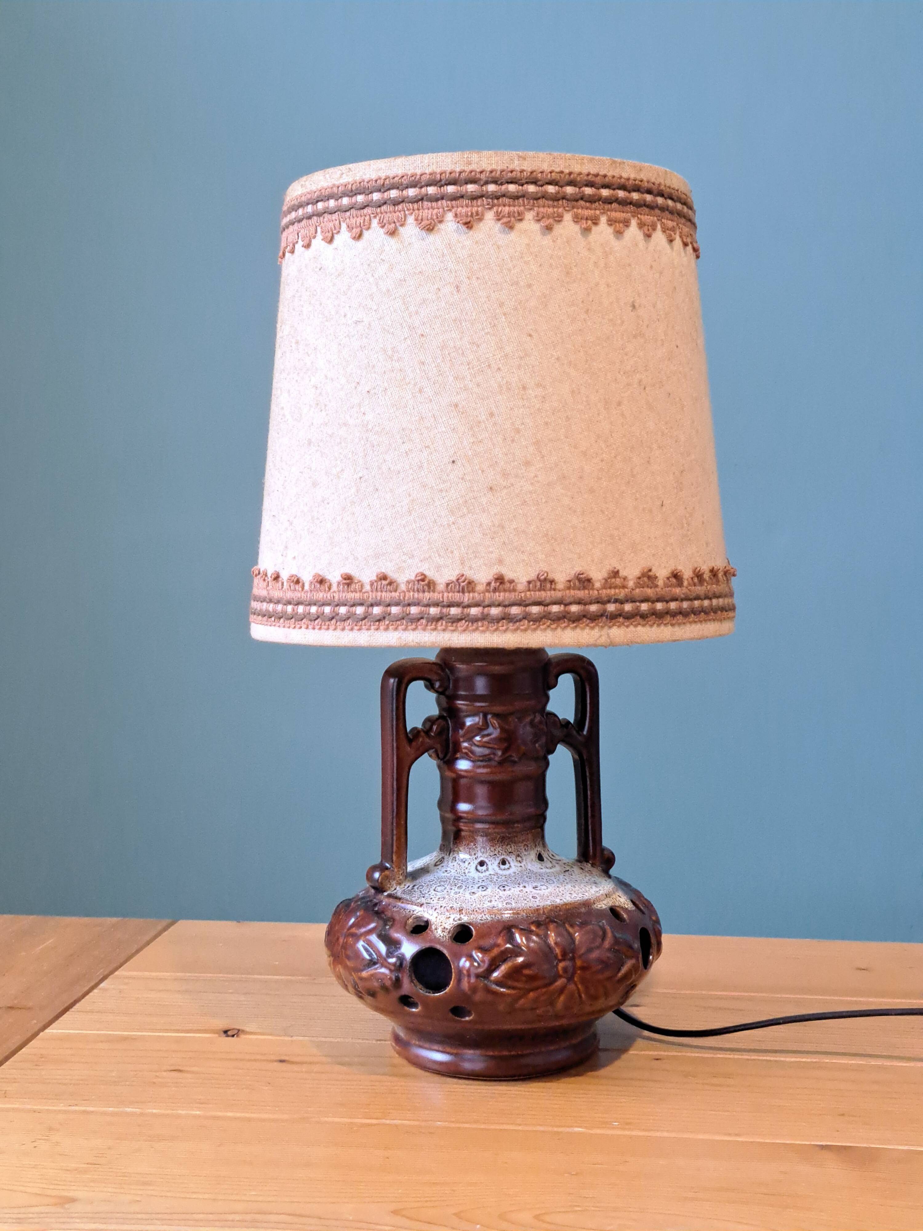 Lampe en céramique