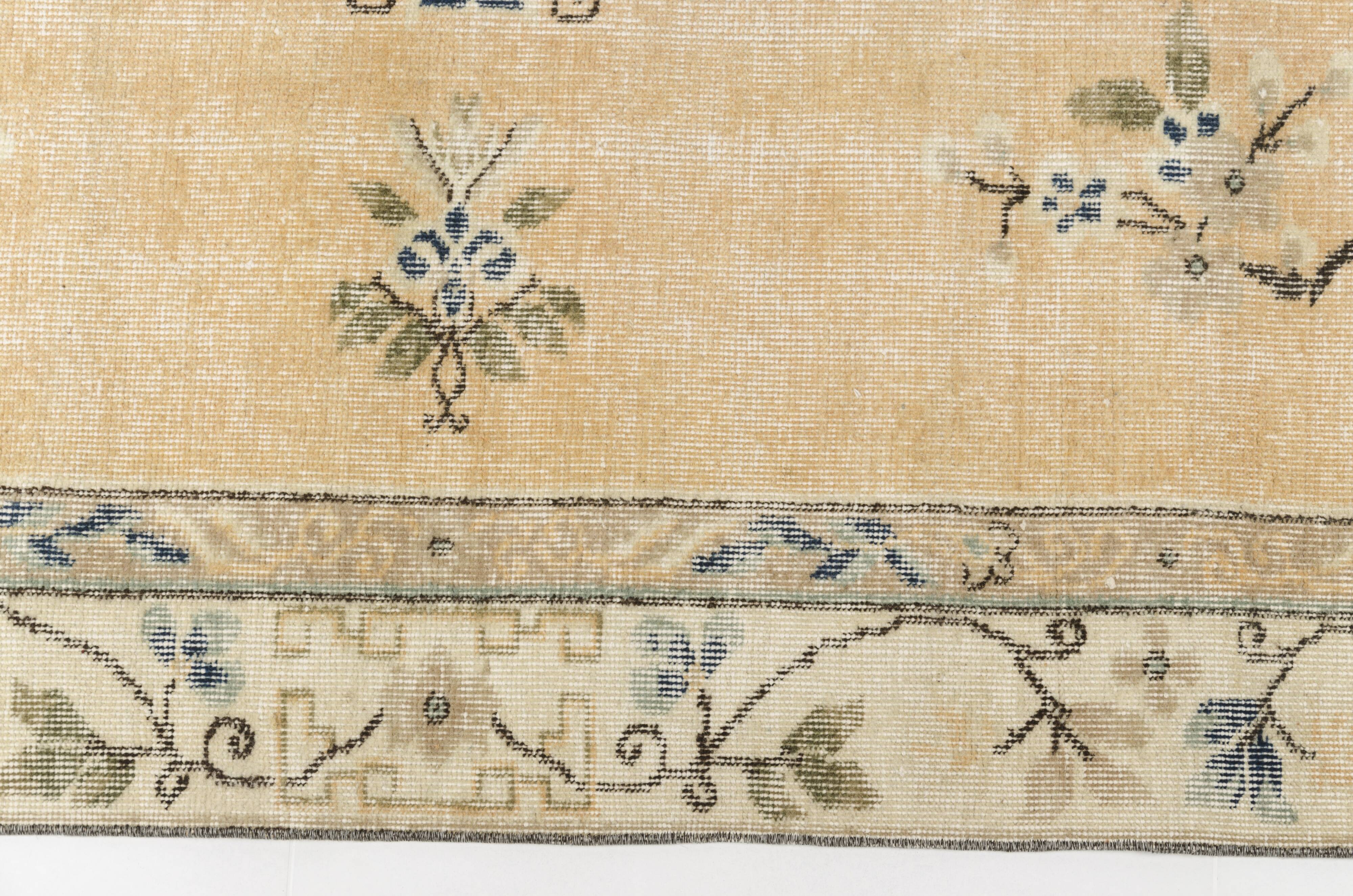 Oushak Wool Area Carpet -1751