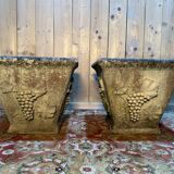 Pair of stone planters