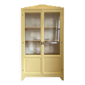 Art Deco glass cabinet (renovated)