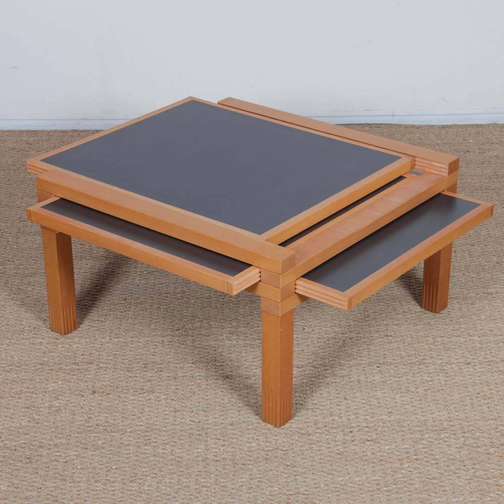 Modular coffee table by Bernard Vuarnesson for Bellato, 1980
