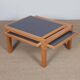 Modular coffee table by Bernard Vuarnesson for Bellato, 1980