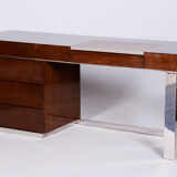 Mid-century walnut writing desk