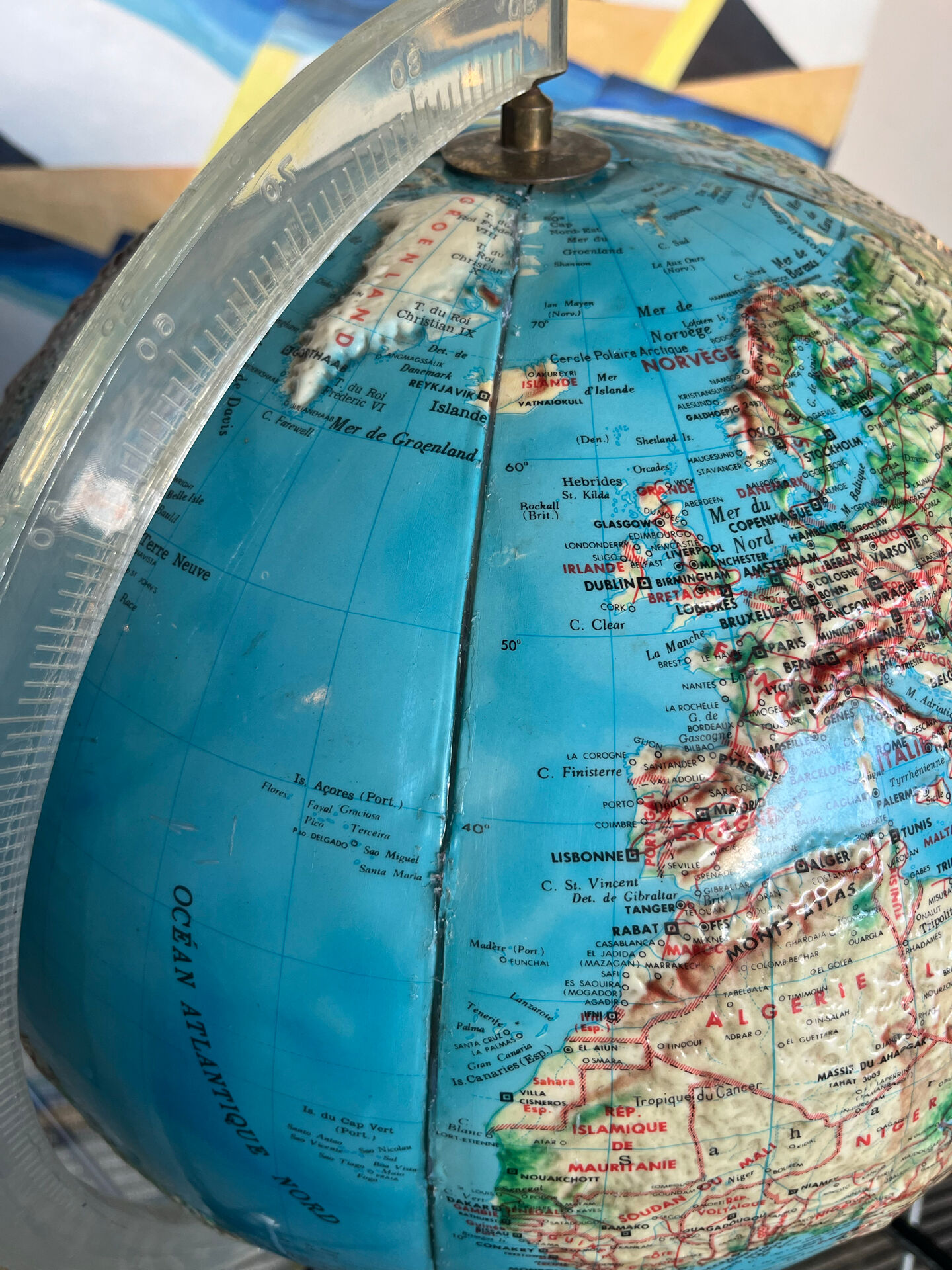 Earth globe