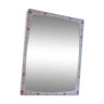 Rectangular plastic mirror