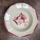 plat en porcelaine opaque de Gien -Chatel Guyon