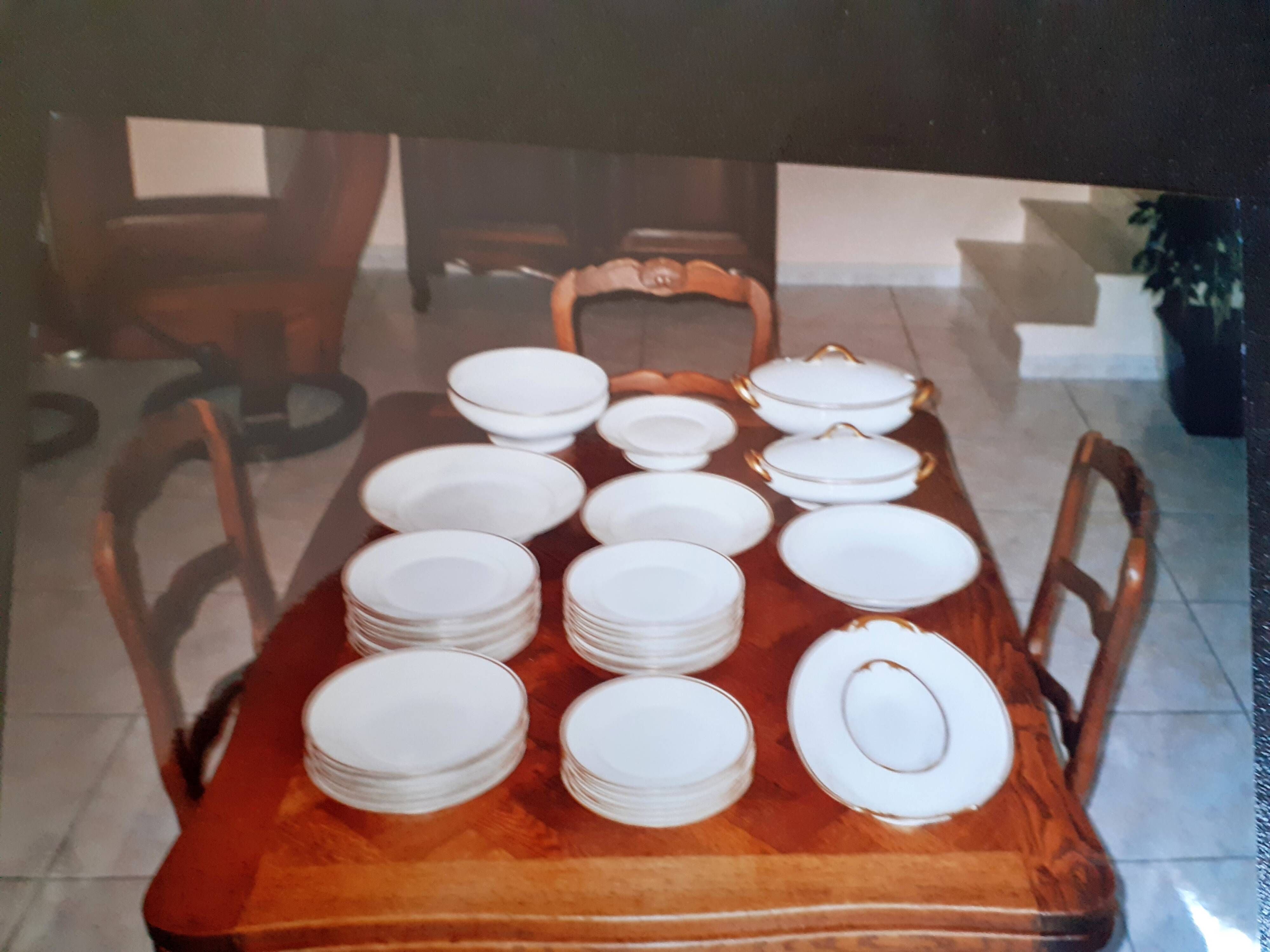 Dish service - Limoges porcelain