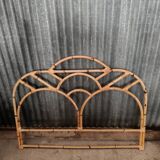 Bamboo rattan headboard 140cm