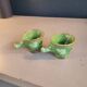 Pair of ceramic coffee cups