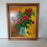 Oil on canvas - bouquet