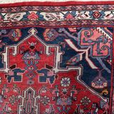 Handmade vintage Persian Bidjar rug 112cm x 176cm, 1960s