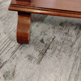 Small wooden drop-leaf table