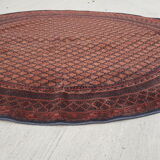 Modern round carpet 190cm diameter handmade